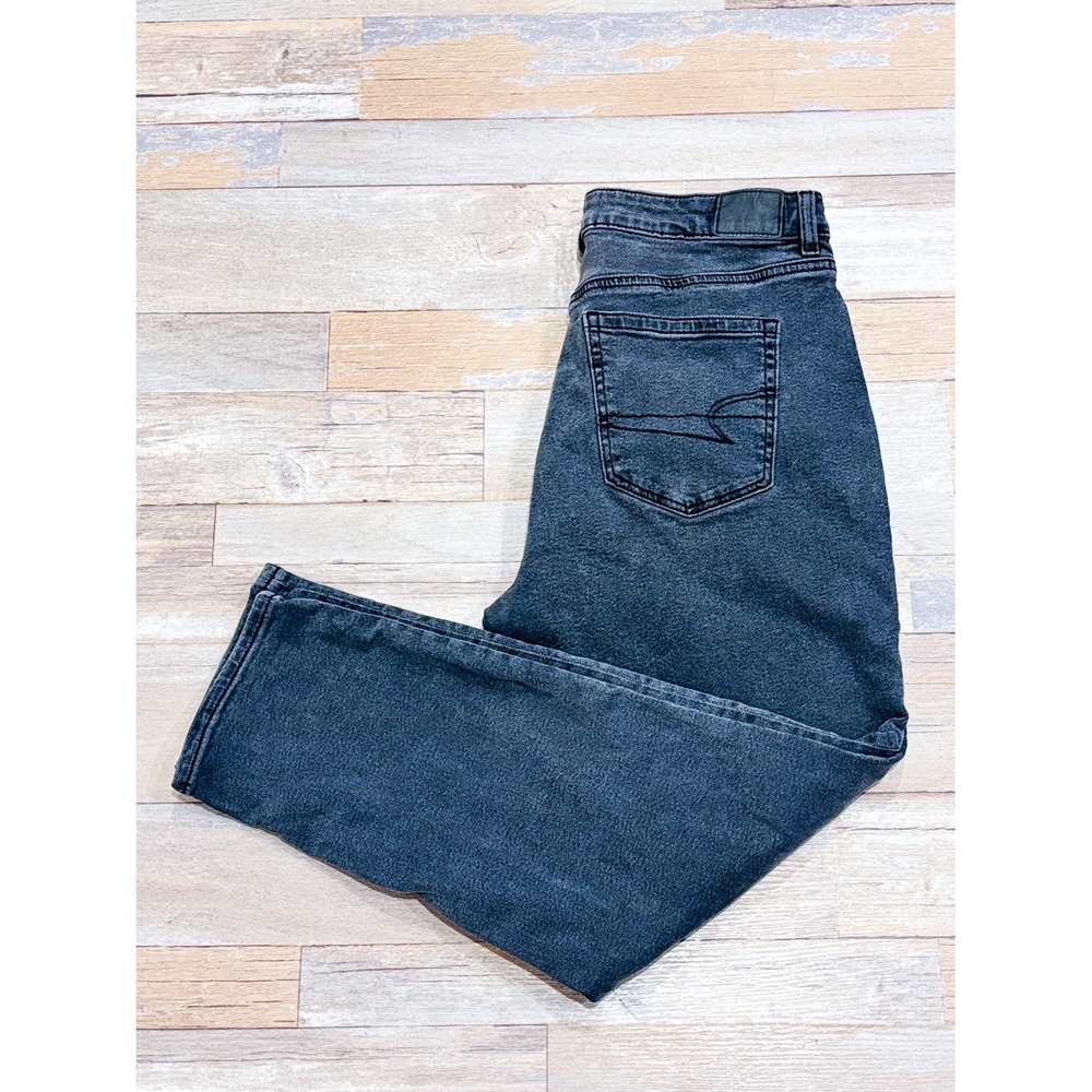 AMERICAN‎ EAGLE Black wash jeans | High rise slim casual | Size 10